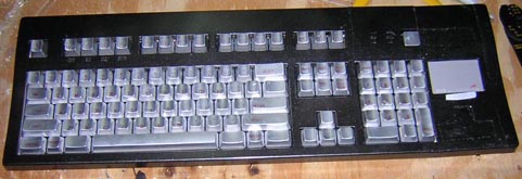 The final keyboard